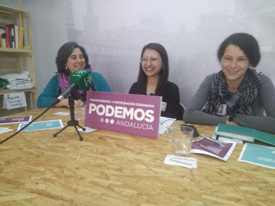 Podemos en Almera llama a sumarse a la huelga feminista del 8 de marzo