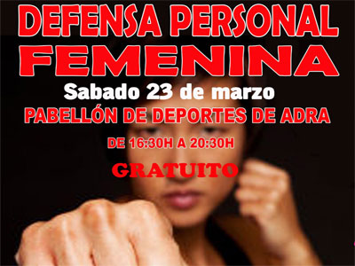 Adra impartir un curso de defensa personal femenina para ensear tcnicas ante agresiones