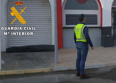 La Guardia Civil detiene al autor de un robo con fuerza en un establecimiento pblico de Almerimar-El Ejido