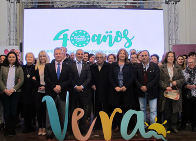El municipalismo almeriense se cita en Vera en la presentacin de un documental que conmemora los cuarenta aos de ayuntamientos democrticos