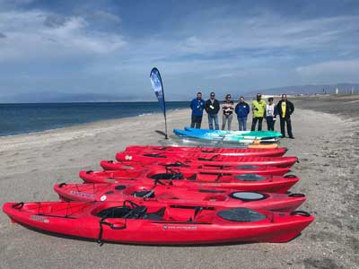 La Asociacin de Empresas de Kayak se adhiere a Almera 2019 en la promocin del turismo