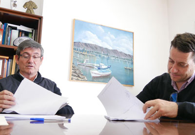 El alcalde firma la redaccin del proyecto de Rincones con Encanto que estar listo en un mes