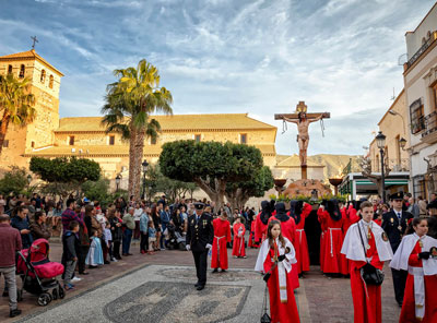 Las cofradías de Tabernas presentan las novedades de sus pasos para esta Semana Santa