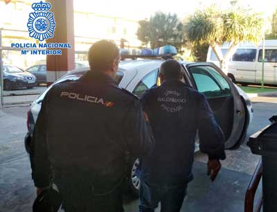 La Polica Nacional detiene en Roquetas de Mar a un fugitivo buscado por narcotrfico en Francia