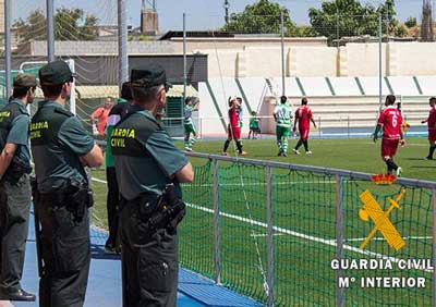Un vecino de Roquetas agrede a un arbitro en un partido de juveniles