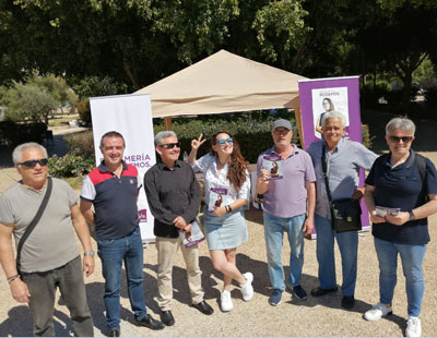 La Candidata de Podemos a la Alcalda aprovech su visita al Campus Universitario para desgranar algunas de las propuestas de la formacin sensibles a la Comunidad Educativa 