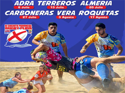 Noticia de Almería 24h: Diputación amplia el Circuito Provincial de Rugby Playa a seis municipios del litoral almeriense