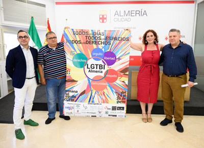 Noticia de Almería 24h: Almería celebrará su semana del Orgullo LGTBI del 25 al 30 de junio