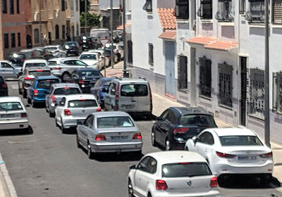El PSOE reclama al PP una sealizacin adecuada en Los Molinos para evitar ms accidentes de trfico por las obras de la rotonda
