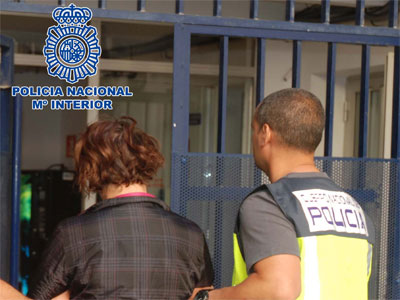La Polica Nacional detiene en Carboneras a la nuera de una mujer asesinada en Almera 