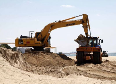 El Gobierno aportar ms de 71.000 m3 de arena en las playas daadas por la DANA en Almera  