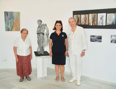 Exposicin de pintura, escultura y fotografa en el centro municipal la fuente de Mojcar