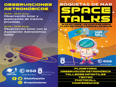 Talleres tecnolgicos, conferencias y un planetario, entre las actividades para el II Roquetas de Mar Space Talks