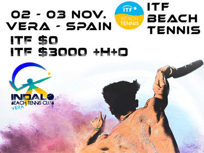 Vera acoger los dos torneos de Tenis Playa de Andaluca