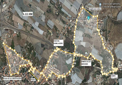 Noticia de senderismo en Almería 24h: La caminata urbana del Día Mundial de la Obesidad recorrerá este martes 5 kilómetros en Berja