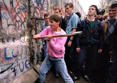La caída del muro de Berlín. Ese día, sí, yo estaba allí