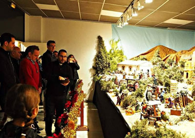 El Beln Municipal de Adra ha sido inaugurado y bendecido y est disponible durante la Navidad en el Centro Cultural