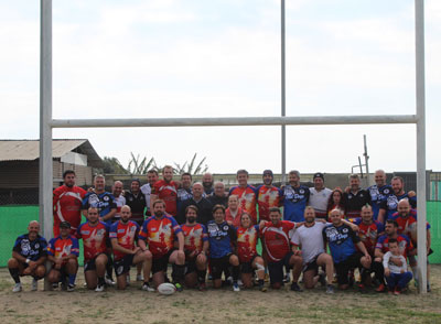 La ciudad de Adra reafirma su apoyo al rugby con la inauguracin del primer campo en la localidad