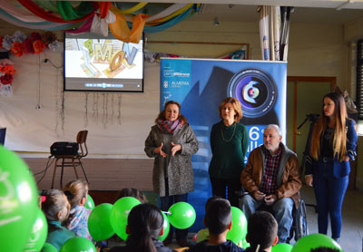 Verdiblanca y Ayuntamiento hacen visible el cine inclusivo al alumnado del CEIP Juan Ramn Jimnez