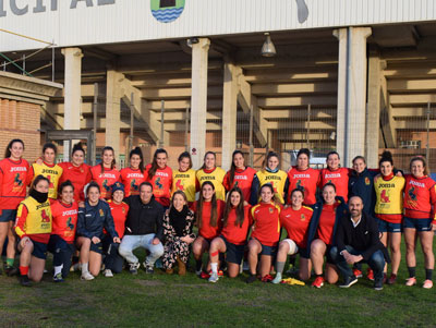 El Ejido recibe a la seleccin espaola absoluta de Rugby femeninopara un entrenamiento de cara al partido que disputar frente a Escocia