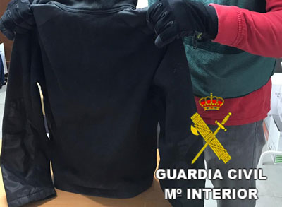 La Guardia Civil detiene al autor del robo con fuerza mediante escalo en una vivienda de Roquetas de Mar 