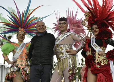 Concursos, bailes y coplas de Carnaval llenaron la tarde en el Mirador de la Rambla