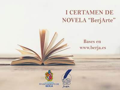 Ampliado el plazo de presentacin de obras para el certamen de novela BerjArte