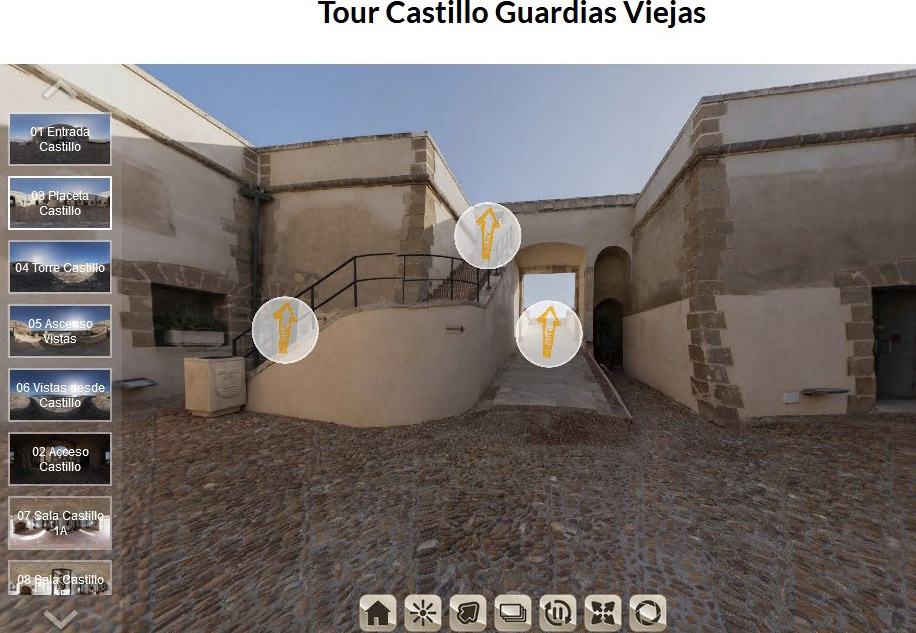 El Ejido invita a descubrir los secretos del Castillo de Guardias Viejas a travs de un tour virtual