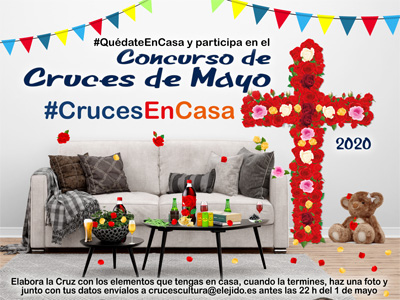 El Ayuntamiento de El Ejido invita a participar de un modo muy especial y desde casa en el Concurso de Cruces de Mayo