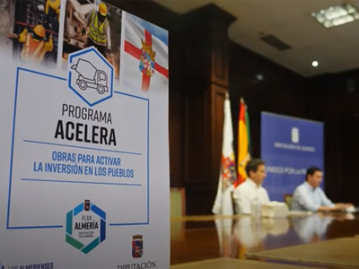 Noticia de Almería 24h: Diputación impulsa el empleo en la provincia a través de las obras del Programa Acelera 