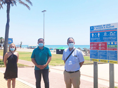 Las playas de Roquetas de Mar superan las auditoras para obtener la Q de Calidad y los certificados ISO 9001