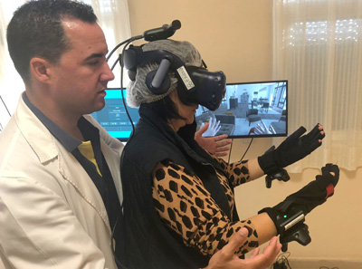 Universidad: Un estudio demuestra la eficacia de la Realidad Virtual inmersiva en pacientes con dao cerebral adquirido