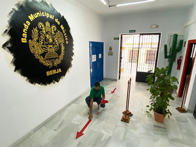 La Escuela Municipal de Msica de Berja prepara la vuelta a las aulas con medidas de seguridad
