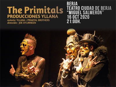 El Teatro de Berja acoger la comedia de Yllana The Primitals el viernes 16 de octubre