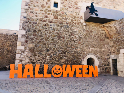 El Castillo de San Andrs luce Terrorfico por Halloween y puede visitarse con cita frente al Covid-19