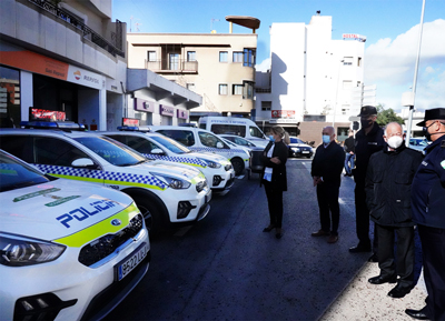 Noticia de Almería 24h: Siete nuevos vehículos de última generación para la Policía Local de Roquetas de Mar 