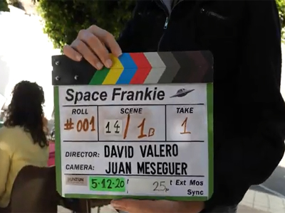 Noticia de Almería 24h: Sorbas cobra protagonismo en el rodaje de Space Frankie, Premio de Producción de FICAL 2019 