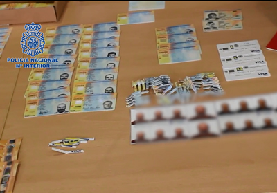 Detenido un experto falsificador que utilizaba hasta 44 identidades falsas y operaba tambin en Almera