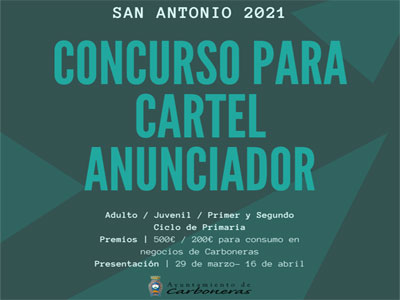 El Ayuntamiento elegir el cartel de San Antonio 2021 por concurso, con premios a canjear en negocios locales