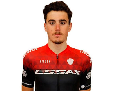 El ciclista ejidense Raul Craviotto participa en la Vuelta Ciclista al Guadalentn con su nuevo equipo Essax