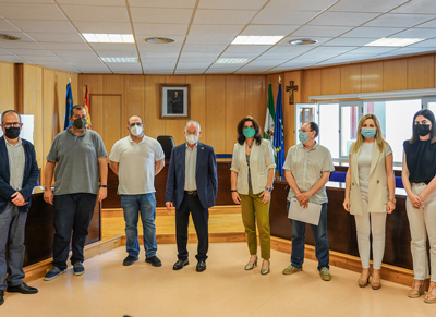 El Ayuntamiento de Roquetas de Mar firma cuatro nuevos convenios con entidades del municipio 