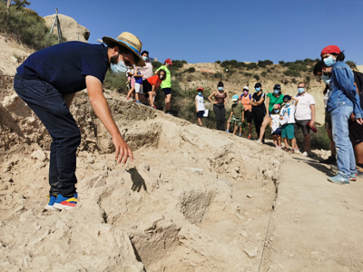 Visitas guiadas a las excavaciones arqueolgicas del Cerro del Espritu Santo de Vera para difundir el valor patrimonial del yacimiento