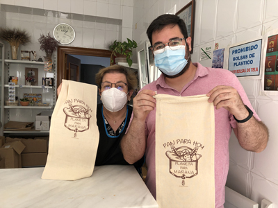 “Pan para hoy, planeta para mañana”, campaña del Ayuntamiento de Tabernas para reducir el uso de las bolsas de plástico