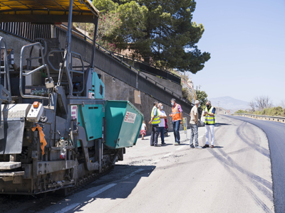 Diputacin mejora el casco urbano de Vlez- Rubio y dotar de asfalto a diferentes caminos rurales