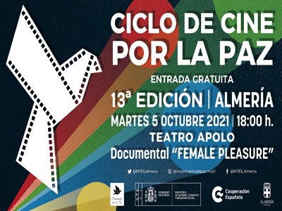 Proyeccin de ‘Placer femenino’ y coloquio posterior enmarcados en el Ciclo de Cine por la Paz en Almera