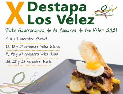 Arranca la X edición de la ruta gastronómica ‘Destapa Los Vélez’ con el impulso de ‘Sabores Almería’