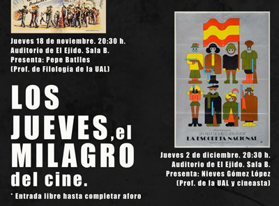 ‘Bienvenido, Mister Berlanga’ llega a El Ejido con una exposición sobre su trayectoria y un ciclo de cine gratuito con sus mejores películas 