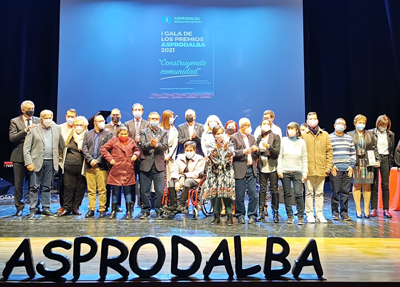 ASPRODALBA celebra en Vera la Primera Gala de los Premios “Construyendo Comunidad” 
