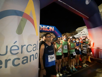 200 participantes hacen brillar a la Carrera de San Silvestre de Huércal de Almería