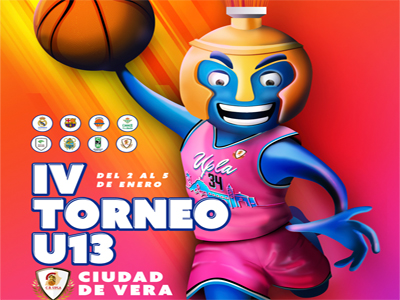 Vera presenta el IV Torneo Nacional de Baloncesto U13 “Ciudad de Vera” 